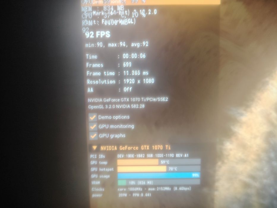 Inno3D gtx 1070ti Ichill X3 v2 8gb Vram GDDR5X  perfectă