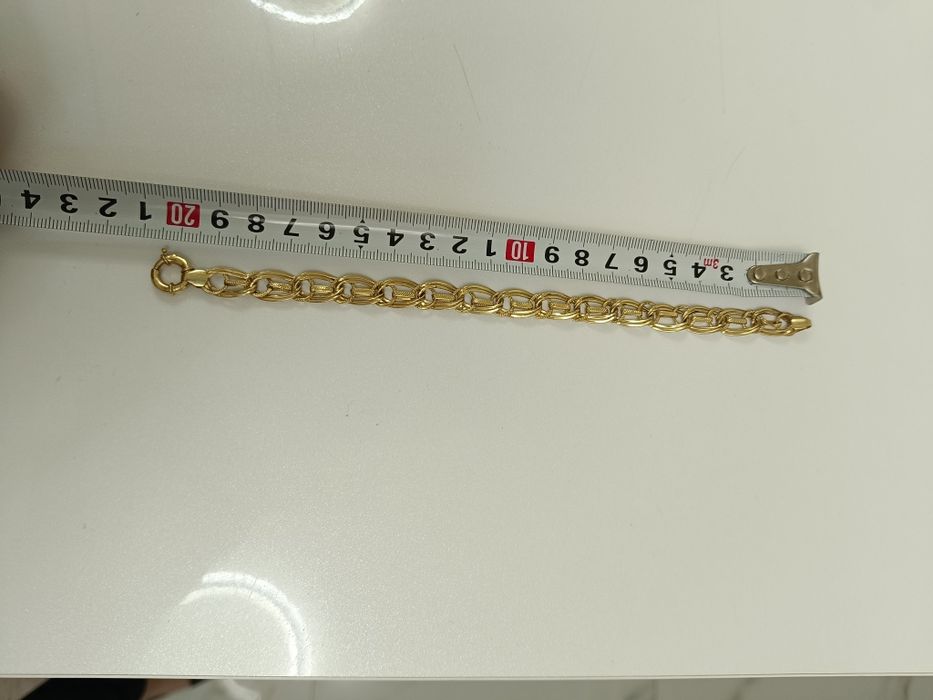 Lanț plus brățară aur 14 k