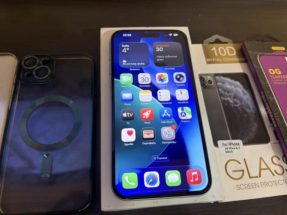 Iphone 15 plus 128GB Като Нов