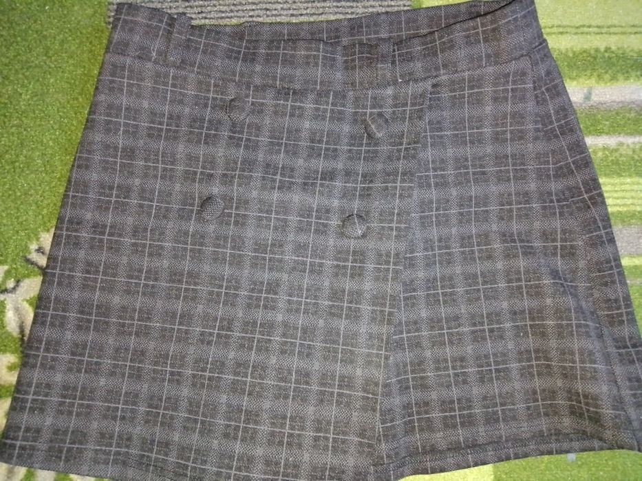 Юбка-шорты теплые