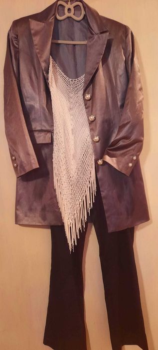 Tinuta eleganta-pantaloni Nissa,bluza&sacou pt ocazii speciale