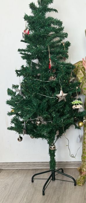 Елка 120 см с игрушками