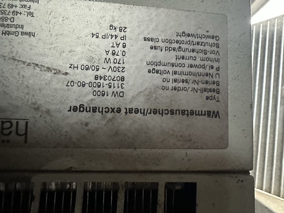 Vand unitate aer cald/rece la 380v