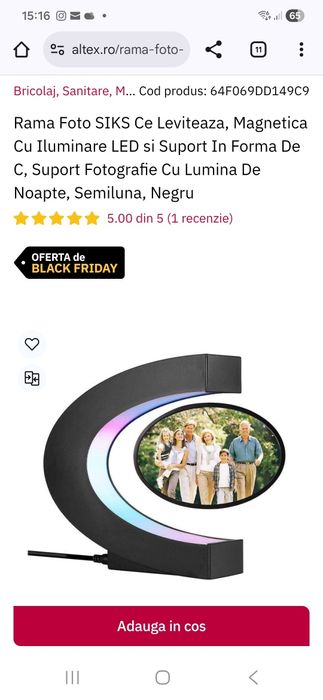 Rama foto magnetica noua