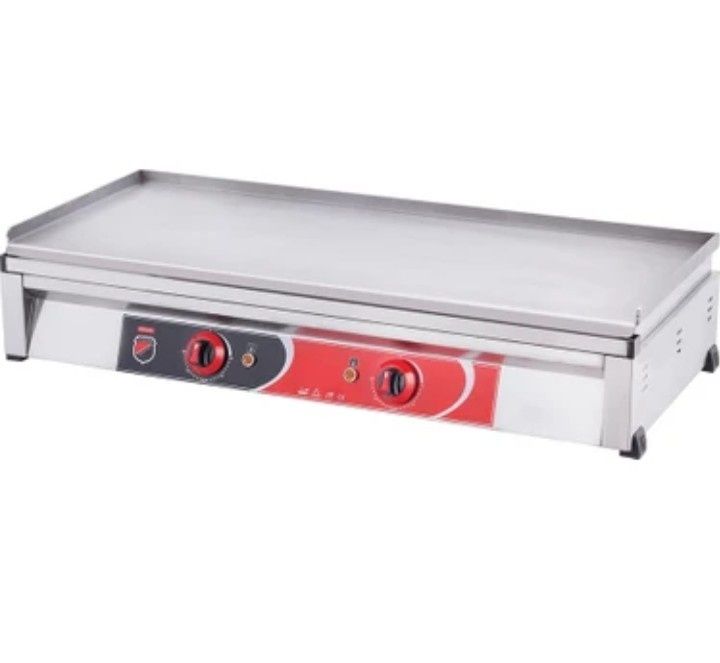 Професионална скара Електрическа, гладка плоча. газова скара. СЕ - Сто