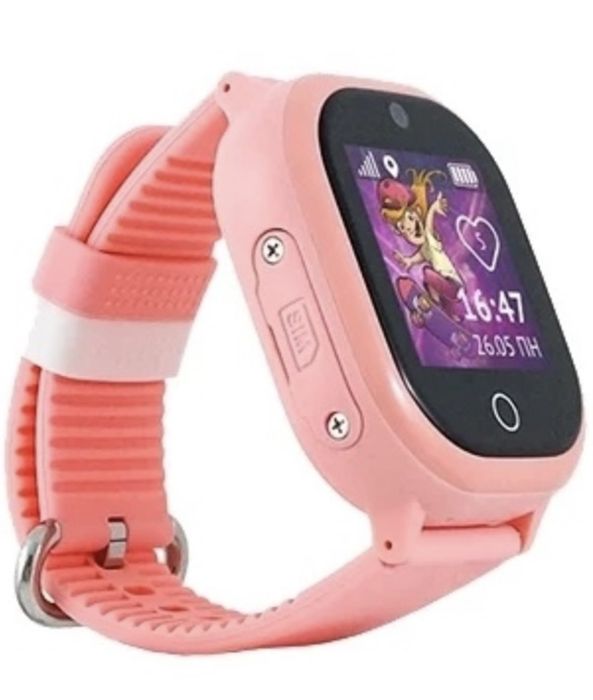 Продам смарт часы, розовые