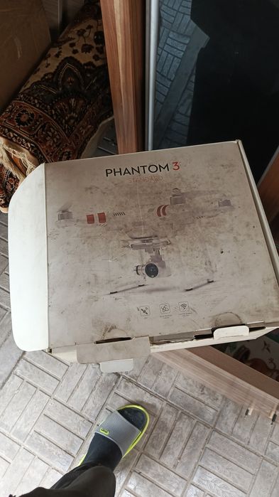 Дрон на запчасти fhantom 3