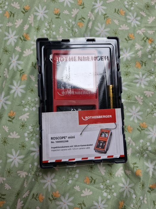Mini camera inspectie video Rothenberger Roscope Mini, cablu 120 cm