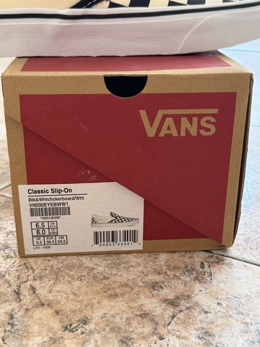 Vans Slip On Checkered