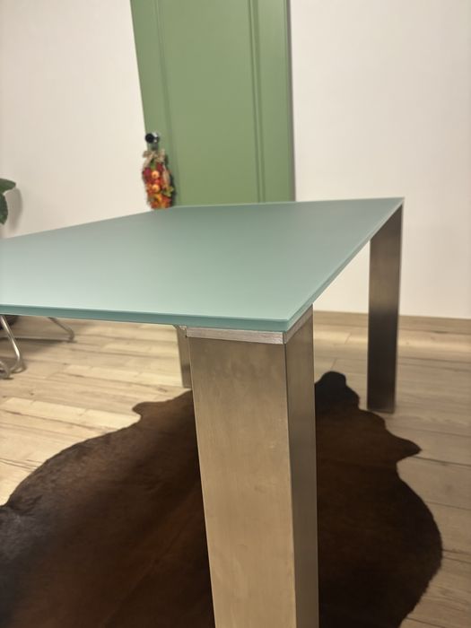 Masa de sticla 77x90x140