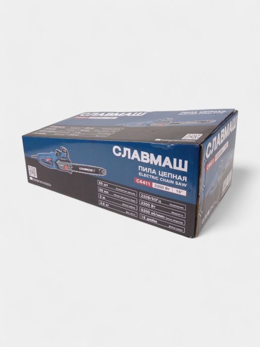 Цепная пила Славмаш (Электро пила)