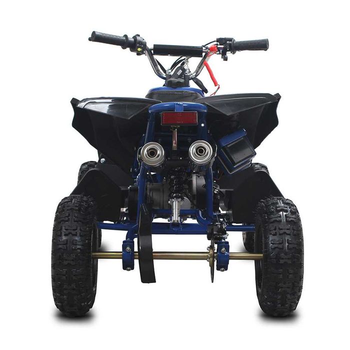 Atv copii 49cc Minigade 6" pornire electrica albastru