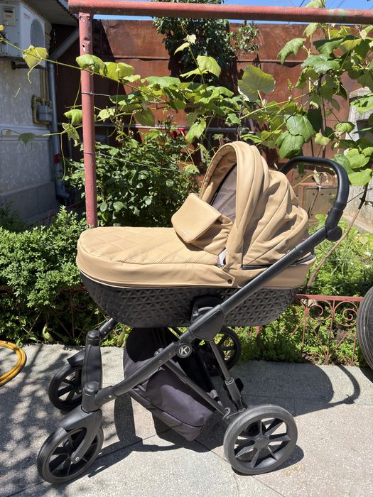 Cărucior 3 în 1 Krausman Joyz Beige