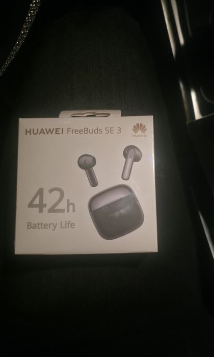 ЧИСТО НОВИ!!! Huawei FreeBuds SE3. Черни