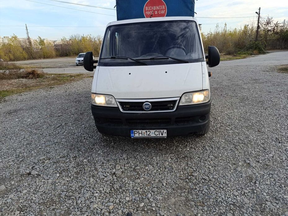 Vand Fiat Ducato, 2.3 jtd, 7 locuri, prelata