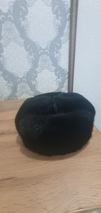 Мужская норковая шапка.