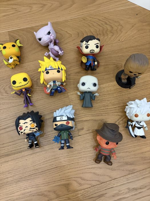 Funko pop: наруто, какаши, минато, саске