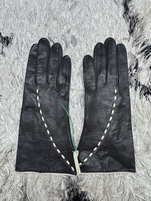 Дамски ръкавици от естествена кожа. Размер 7