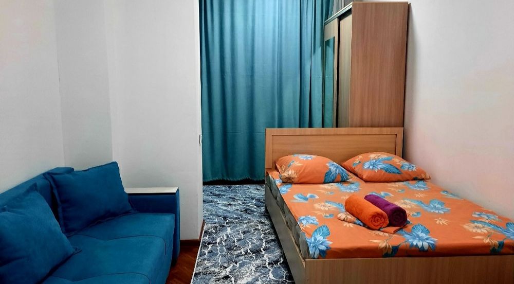 По часам квартира посуточно 11 мкр. Актобе Ажары. 12 мкр.8 мкр. Батыс