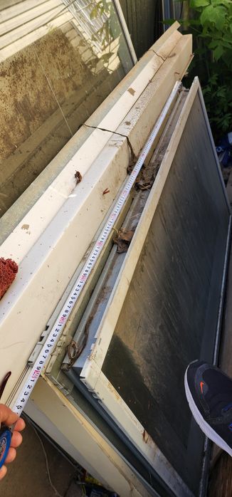 Продам алюминиевые окна