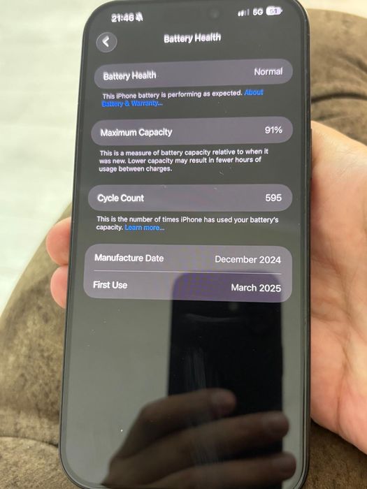 Iphone 16 Pro Max 256GB cutie+factura