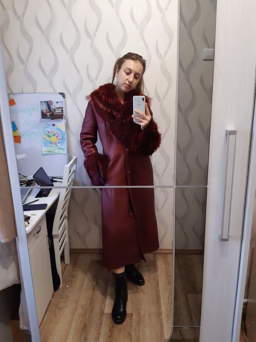 Тёплая, зимняя дублёнка