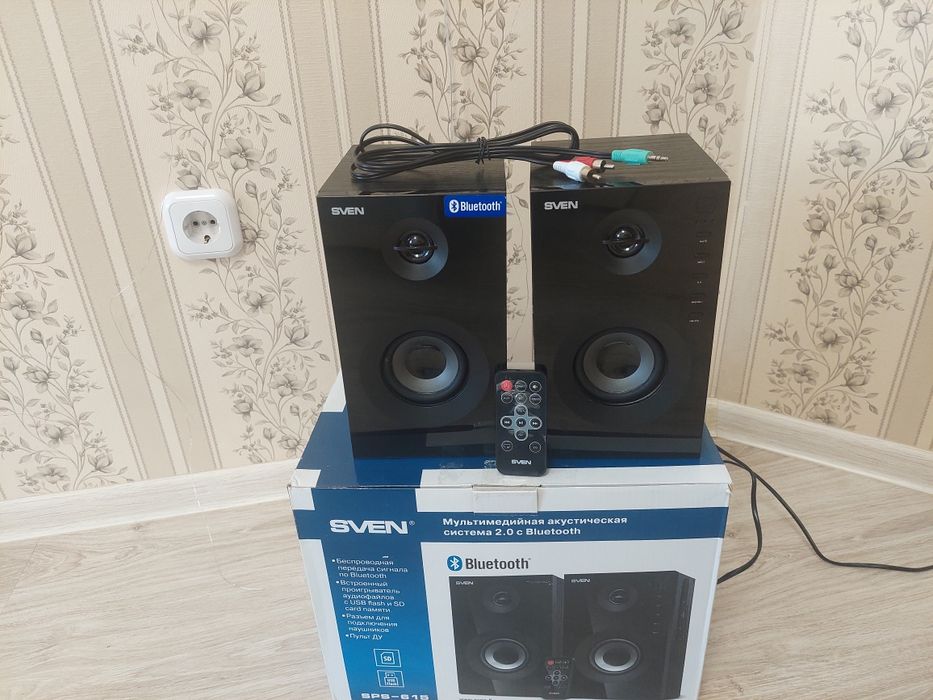 Колонки 2.0 с Bluetooth