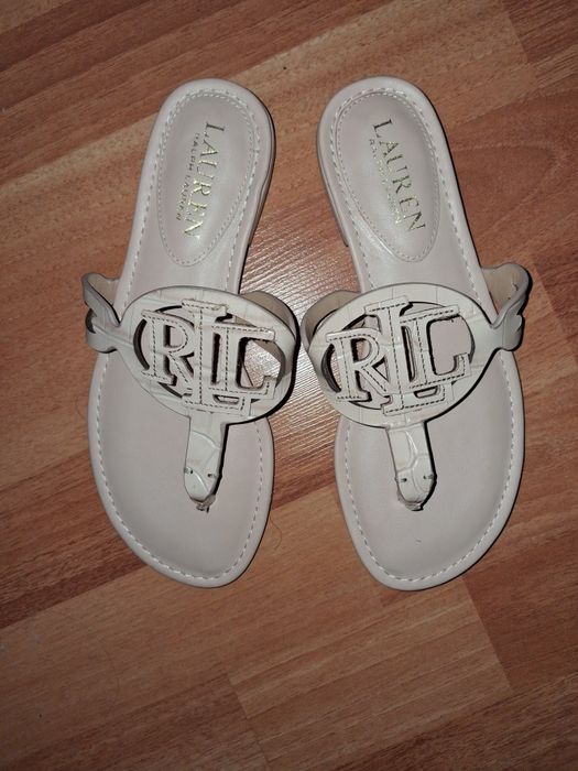 Papuci piele Ralph Lauren
