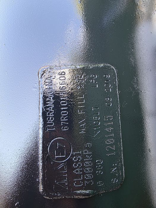 Газовый баллон 105 литров