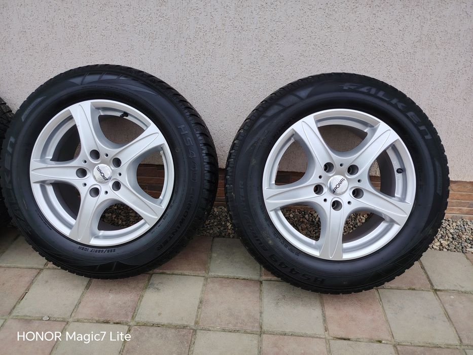 Jante aliaj 5x127 R17 Fiat Freemont Jeep Chrysler Lancia Dodge+anvelope iarna 225/65r17