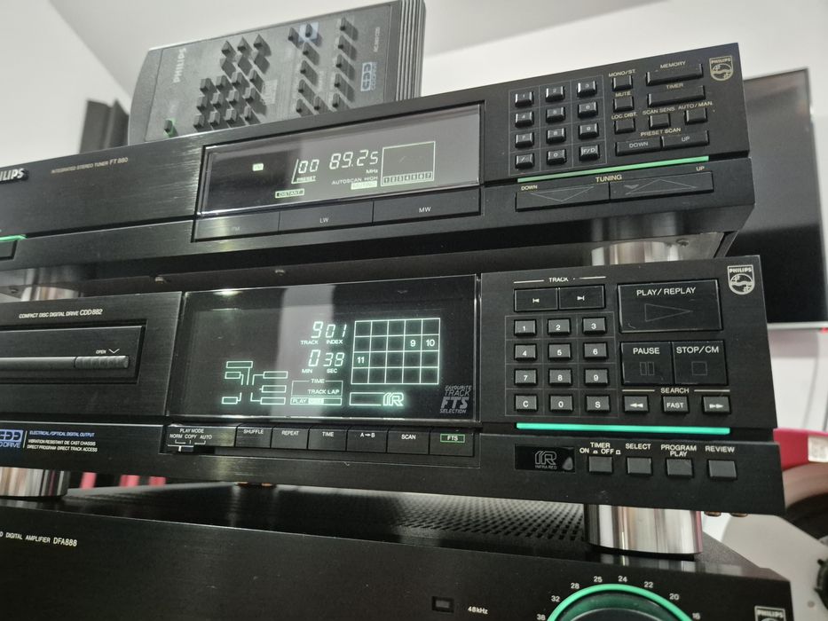 Philips CD 882 DFA 888 cu TDA 1541 A S1 Single Crown si FT 880