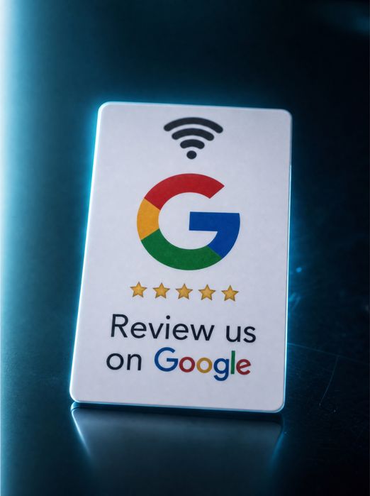 NFC карти за Google Reviews