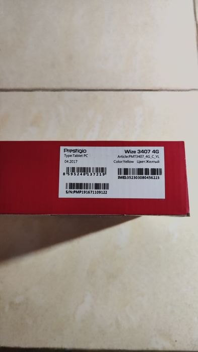 Таблет  Prestigio wize 3407 4G