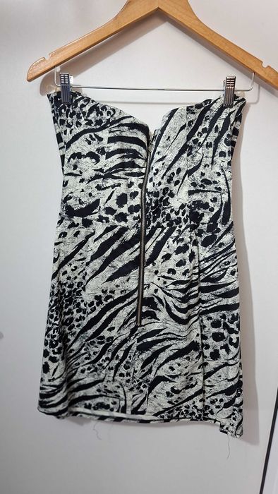 Lipsy London рокля с  бюстие и животински принт и набори EU 40