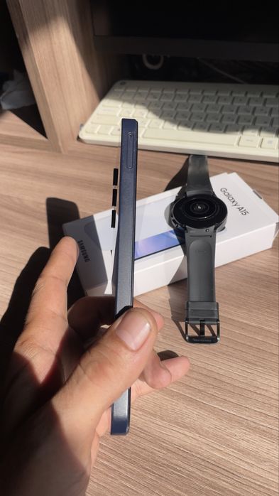 Samsung galaxy A15 и watch4