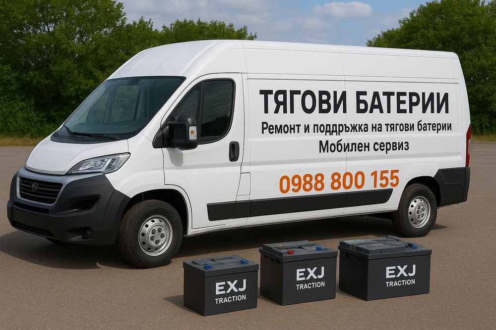 Мобилен сервиз за тягови батерии