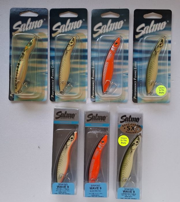 Нови воблери Salmo-Squarebill,Minnow,Bass bug и др.