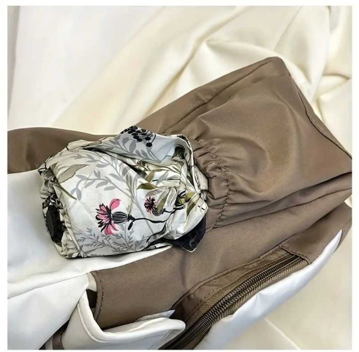 Дамска елегантна чанта, в цвят кафе