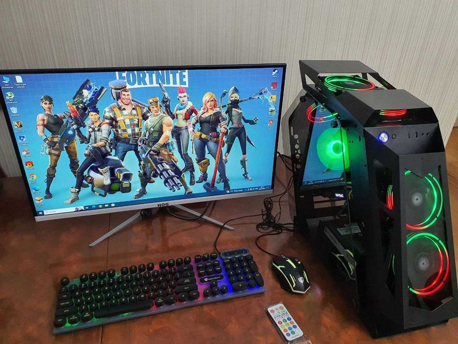 Игровой комп. Все новое в упаковке.i5/RX570/12Gb/27"монитор120Hz