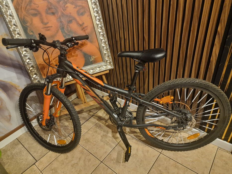 Bicicleta Mountain Bike KTM Wild Speed 24" – Frâne pe disc, Shimano Altus, stare excelentă