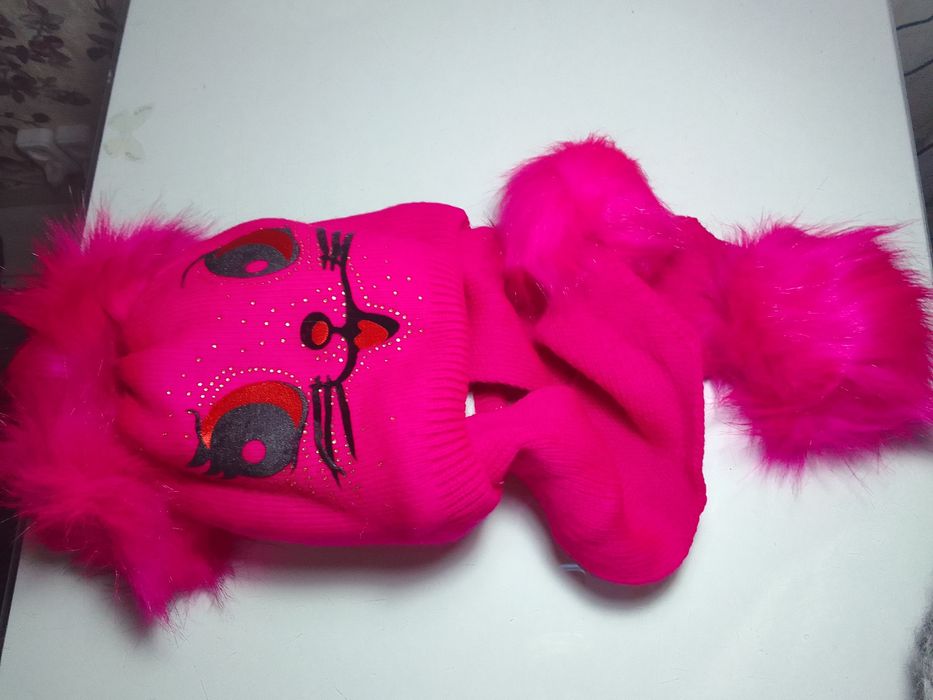 Шапка зимняя для девочки