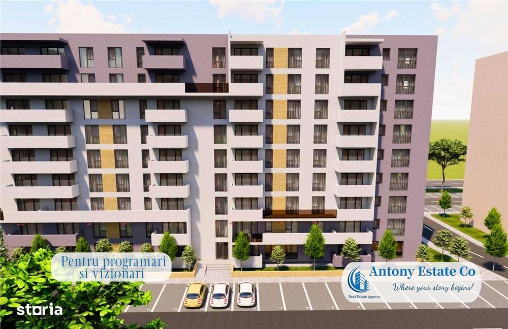 Antony Estate | Apartament NOU de vanzare, 2 camere, Cheriu