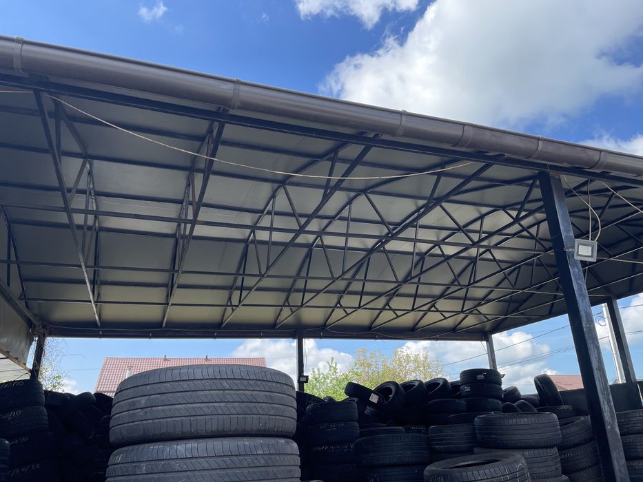 Vand structura metalica 8x6x3.5 acoperita cu prelata