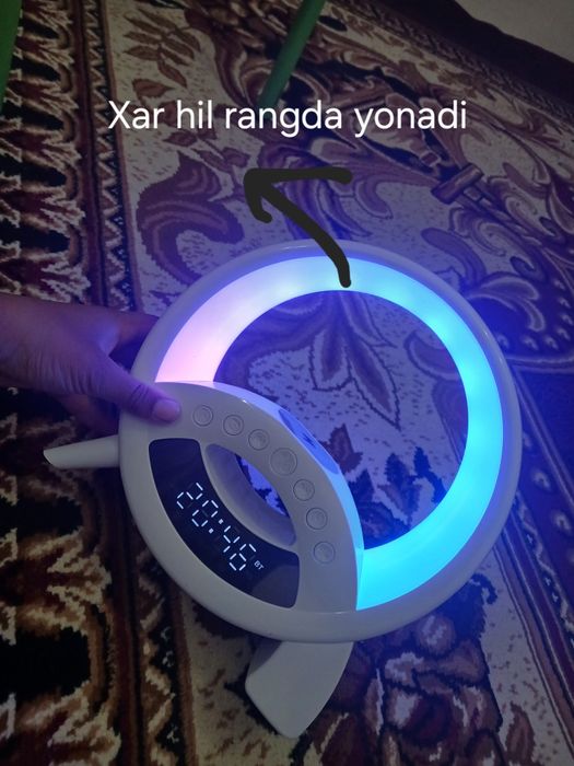 Led Wireless Charging Speaker