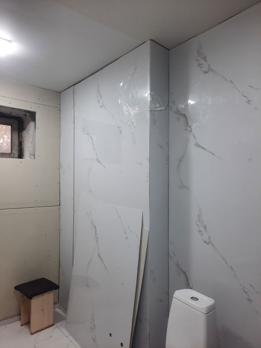 Гибкий мрамор установка