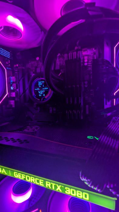 Gaming pc i5 14600kf rtx 3080 32gb ddr4 2tb 7400mb/s psu 1000w