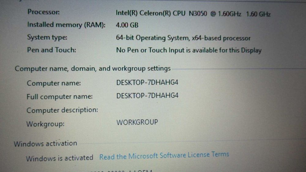 Laptop Lenovo in stare buna