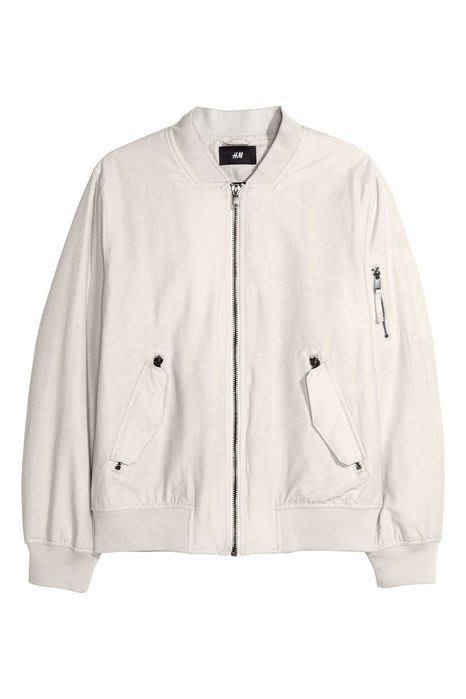 2 jachete bumbac H&M gri deschis  / negru, mar. M, noi