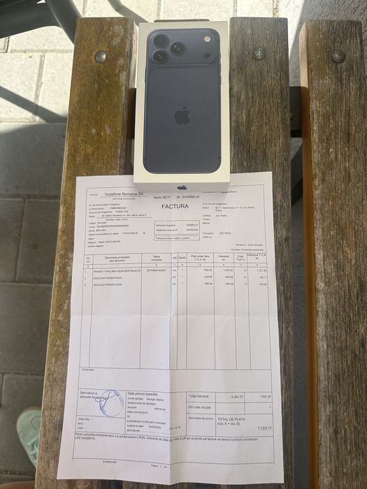 Vand Iphone 17 pro Max
