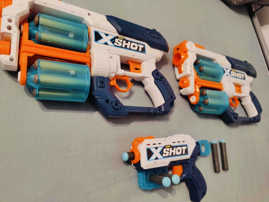 SET Arme Nerf XSHOT 2 + 1 pistol